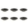 6PK Wildtrak Premium Enamel Soup Plate Glassware Outdoor Camping 22x22x4cm