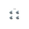 Dishwasher Lower Bottom Basket Wheels Kit Of X4 (rollers) 767410200kit, Suits Smeg