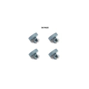 Dishwasher Lower Bottom Basket Wheels Kit Of X4 (rollers) 767410200kit, Suits Smeg