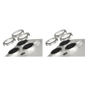 2PK PanzerGlass SAFE Cam Lens Protector For iPhone 16 Pro Pro Max Glitter SLV