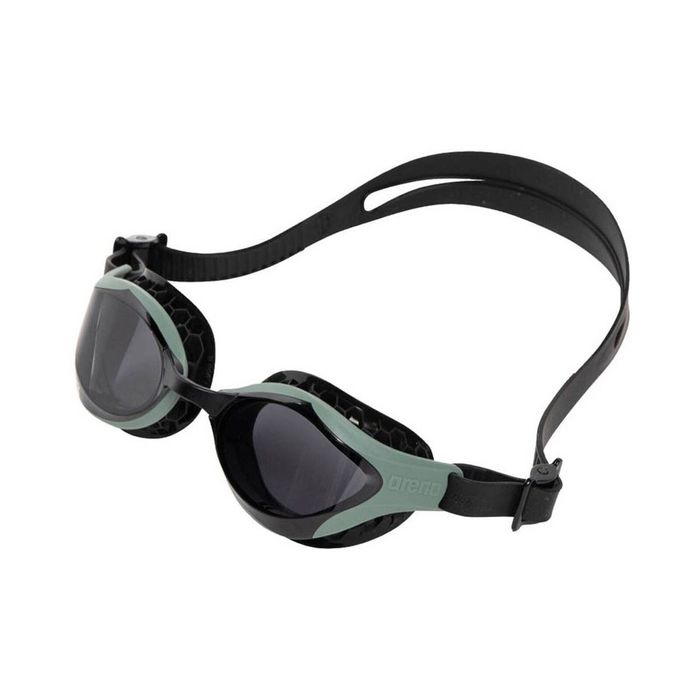 Arena Air-Bold Swipe Goggles Swimming Eye Protection Smoke/Dark Olive/Black