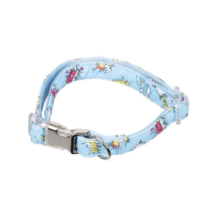 Happy Tails Medium Kapow Dog Collar