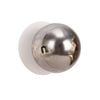 Lexi Lighting Odessa Molten Ripple Glass Led Wall Light With White Base - Warm White/large