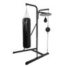 SMAI 3 in 1 Boxing Bag Stand Bundle with Punch Bag + Speed Ball + Floor to Ceiling Ball - 4ft