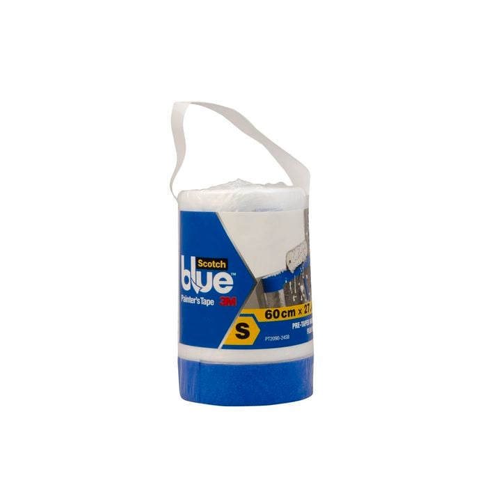 ScotchBlue 610mm x 27m Pre-Taped Painter's Plastic Refill