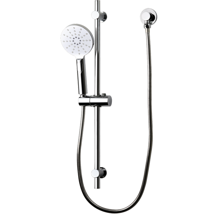 MIXX Matcha Round Rail Shower Chrome  11RHS02CL