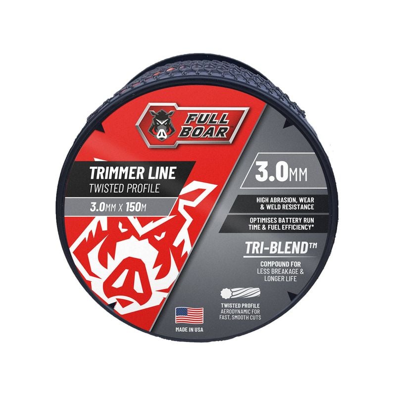 3.0mm x 150m Twisted Profile Trimmer Line