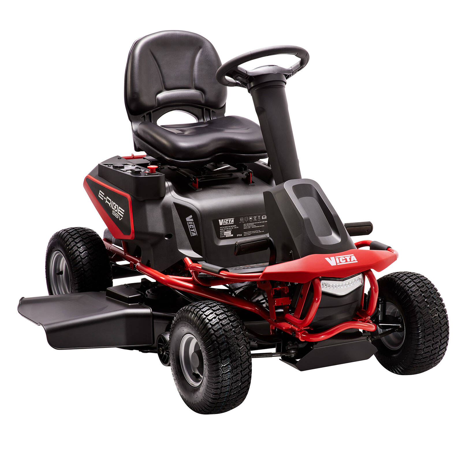 Victa E Ride 38 Lithium Battery Ride On Lawnmower Bunnings Australia