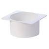 Icon Plastics 80mm PVC Gutter Pop Outlet