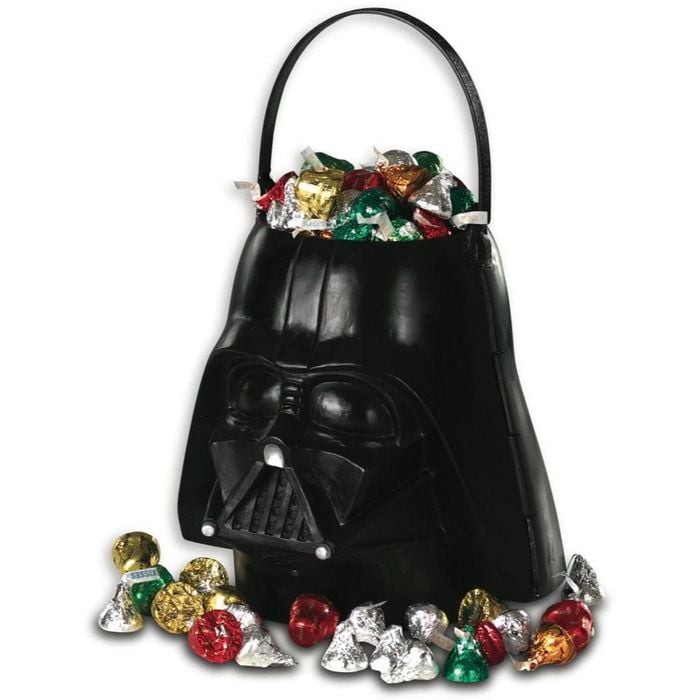 Darth Vader Trick or Treat Bucket Official Star Wars Halloween Accessory, One-Size