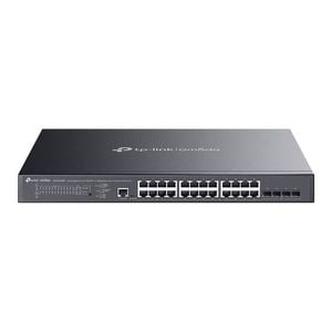 Tp-link Sg3428xmpp Omada 24-port Gigabit And 4-port 10ge Sfp+ L2+ Managed Switch With 16-port Poe+ & 8-port Poe++