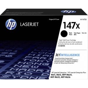 Hp 147x Original High Yield Laser Toner Cartridge - Black Pack - 25200 Pages