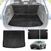 Boot Liner Set For Mg Hs As33 2024-onwards All Weather Heavy Duty Car Trunk Back Seat Protector Cargo Kick Mats