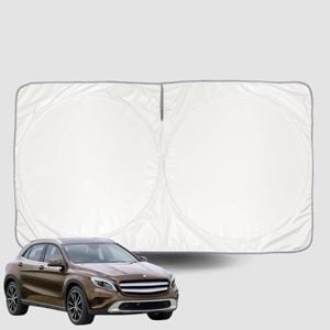 Windscreen Sun Shade for Mercedes-Benz GLA SUV (X156)2013-2019 Universal Fit Window Visor UV Block