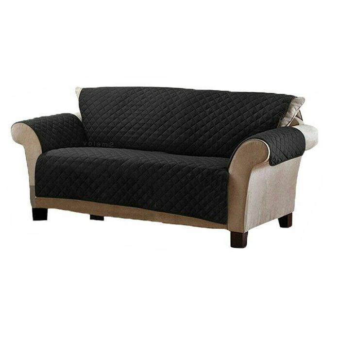 Sofa Cover 1/2/3 Seater Quilted Couch Covers Lounge Protector Slipcovers Pet Dog
