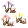 Kazoo Soft Tree Coral W/Rock Assorted 1pk (18801)