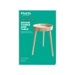 Practa Round Timber Side Table