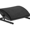 Desky Cushioned Foot Rest Black