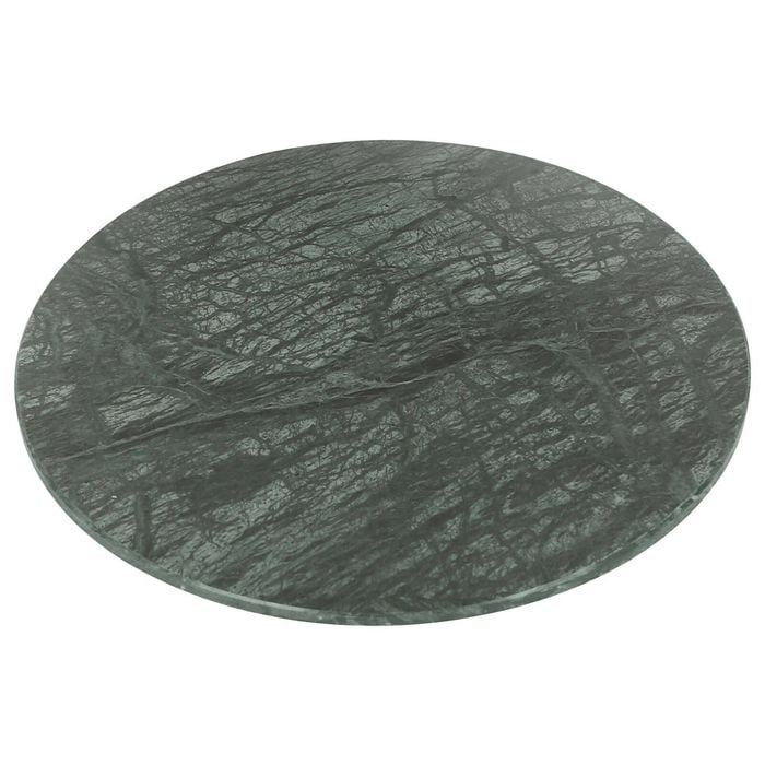 Argon Tableware Marble Chopping Board - 30cm - Green - Round Cutting Board Solid Worktop Protector Mat Serving Platter