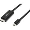 StarTech.com 10ft (3m) Mini DisplayPort to HDMI Cable, 4K 30Hz Video, Mini DP to HDMI Adapter/Converter Cable