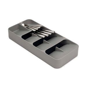 Joseph Joseph DrawerStore Large Compact Kitchen Cutlery Storage Organiser Grey