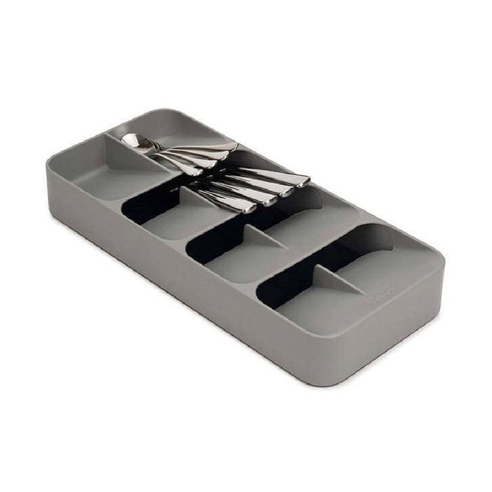Joseph Joseph DrawerStore Large Compact Kitchen Cutlery Storage Organiser Grey