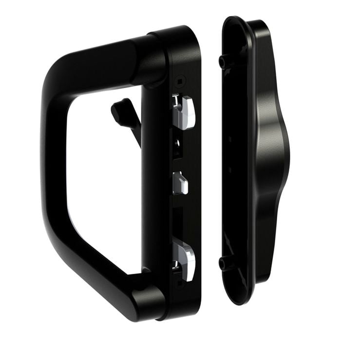 Yale Sliding Door Lock Non-Locking Black
