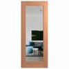 Hume 2340 x 820 x 35mm Internal Door SPM Linear Clear Glass LIN1