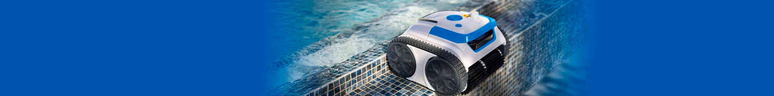 Hyclor pool cleaning robot in shot