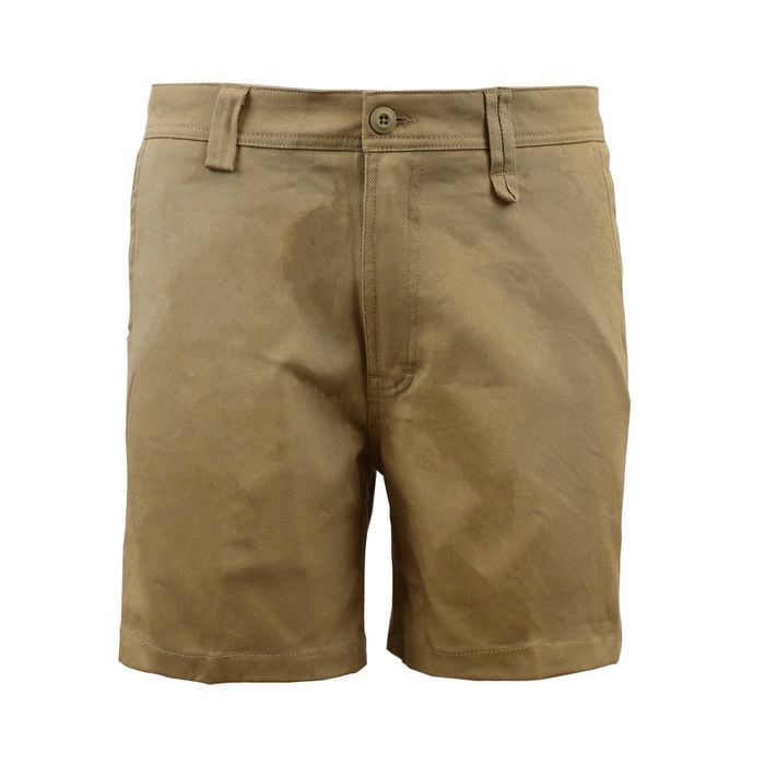 Tradie Mens Khaki Short Length Shorts Size 87