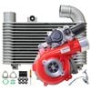 GEN1 High Flow Turbo Charger With 64mm Intercooler And Genuine Oil Feed Pipe For Toyota HiAce 1KD-FTV 3.0L