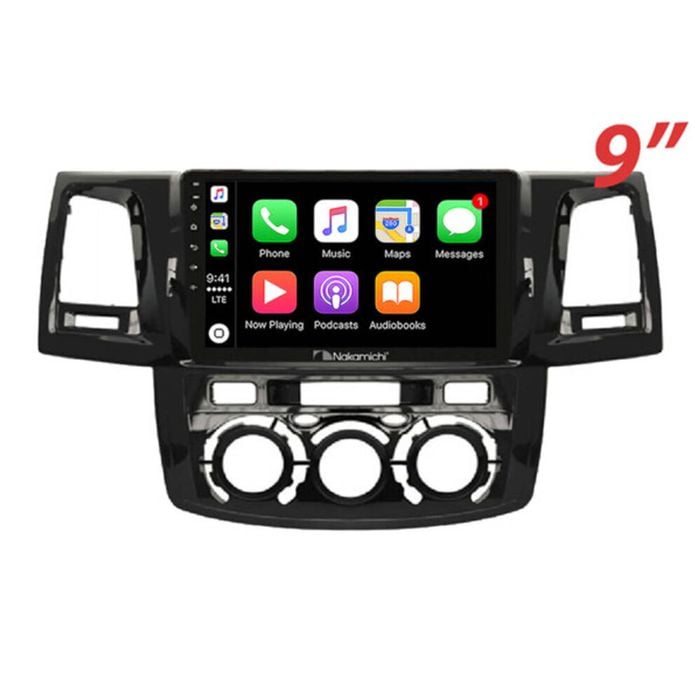 Nakamichi W9 To Suit Toyota Hilux Manual A/c 2005-2014