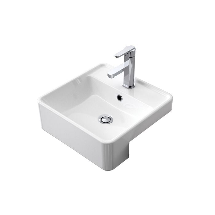 Caroma Carboni II 1 Tap Hole Semi Recessed Basin