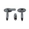 Jaeco French Door Fastener Chrome