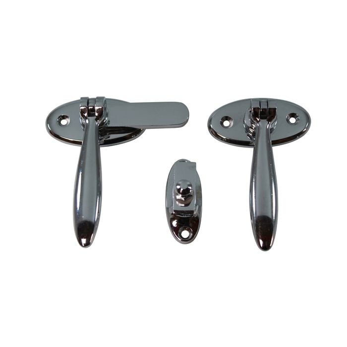 Jaeco French Door Fastener Chrome