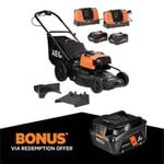 AEG 36V (18V x 2) 18" FUSION Lawn Mower Kit