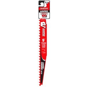 Diablo 9'' AMPED Demo Demon Carbide Reciprocating Saw Blade for Pruning and Clean Wood