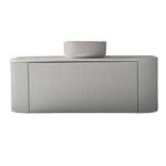 Rick McLean's Bathware 1200mm Fluted White Vanity Unit