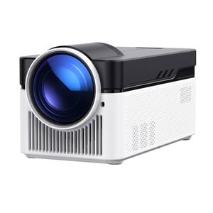 Smart Projector 8k Supported 1080p White