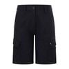 Citeco Size 14 Black Womens Mid Shorts Cotton Stretch