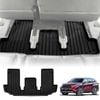 3D Third Row Seat Floor Mat for Toyota Kluger 2021-Onwards Heavy Duty All Weather Mats Carpet Liner