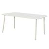 Marquee White Frankie Steel Board Table