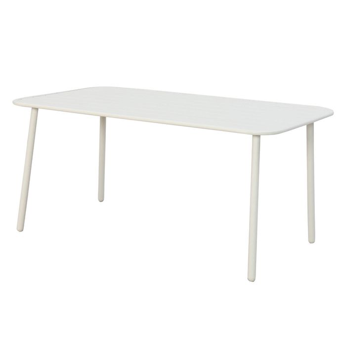 Marquee White Frankie Steel Board Table