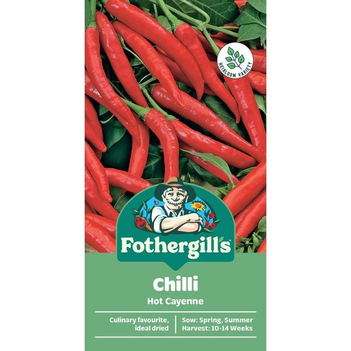 Fothergill's Cayenne Chilli Pepper Seeds