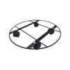 EDEN 30cm Heavy Duty Round Pot Plant Trolley