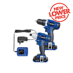 XU1 Blue 18Volt 2 Piece Cordless DIY Kit