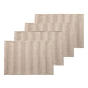Ecology Tonka Set Of 4 Placemats Sienna