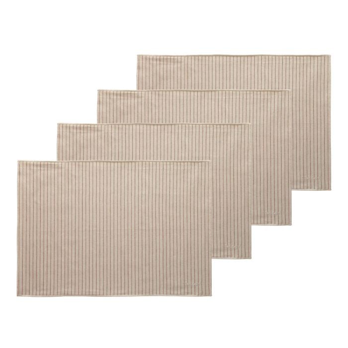 Ecology Tonka Set Of 4 Placemats Sienna