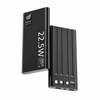 Veloreo 22.5W Power Bank, 20000mAh Portable Charger, USB C, Smart Digital Display For Iphone 16, Ipad, Macbook, Androids