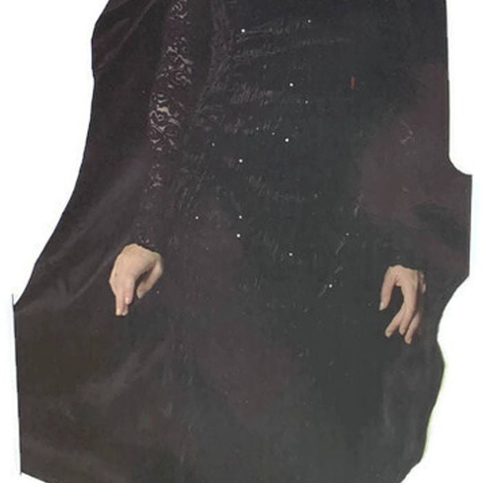 Adult Cape Cloak Hooded Robe Halloween Vampire Witch Wizard 140cm Black